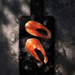 Форель Горная, нарезанная стейками, готовая к барбекью